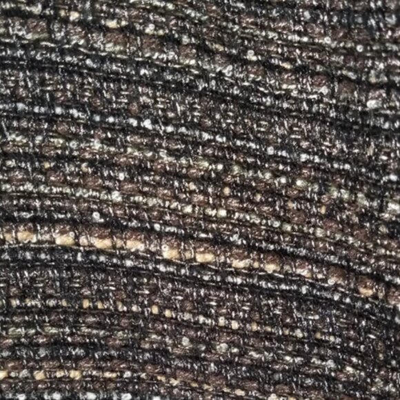 Moulinette Soeurs Dress NEW Anthropologie Tweed Metallic Black Sleeveless Size 4 - Picture 10 of 14